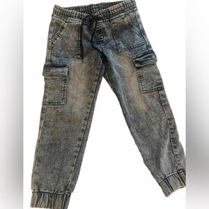 Real Love‎ Kids, toddler girls size 6X blue cargo jeans